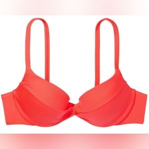 32A 32D ❤️Sale VS Swim Removable PushUp Bikini Top Orange